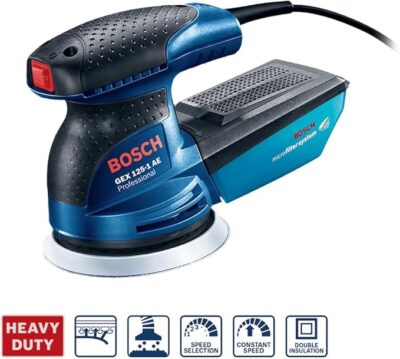 Bosch Lixadeira Roto Orbital GEX 125-1 AE 250W 127V com 1 Coletor de pó