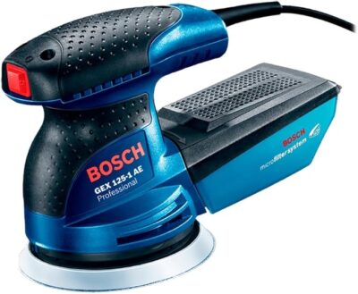 Bosch Lixadeira Roto Orbital GEX 125-1 AE 250W 127V com 1 Coletor de pó - Image 6