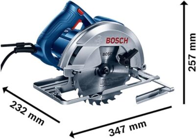 Bosch Serra Circular GKS 150 1500W 220V com 1 disco e guia - Image 3