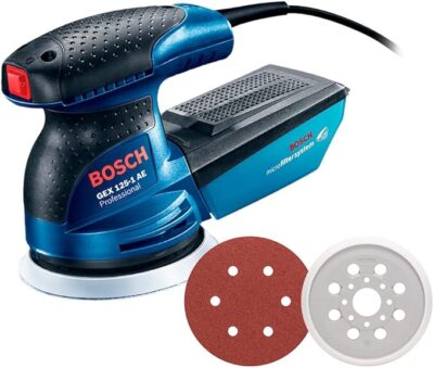 Bosch Lixadeira Roto Orbital GEX 125-1 AE 250W 127V com 1 Coletor de pó - Image 5