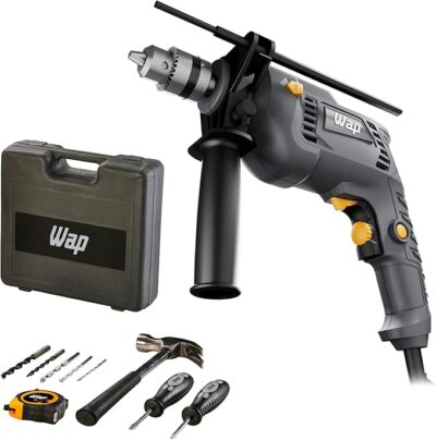 WAP Parafusadeira e Furadeira de Impacto 3/8" WF-700K10, com 11 Acessórios e Maleta, Controle de Velocidade, 700W 127V - Image 4