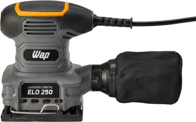 WAP Lixadeira Roto Orbital ELO 250 com Coletor de Pó Removível, Empunhadura e Base Emborrachada, 110 x 105mm 250W 220V - Image 5